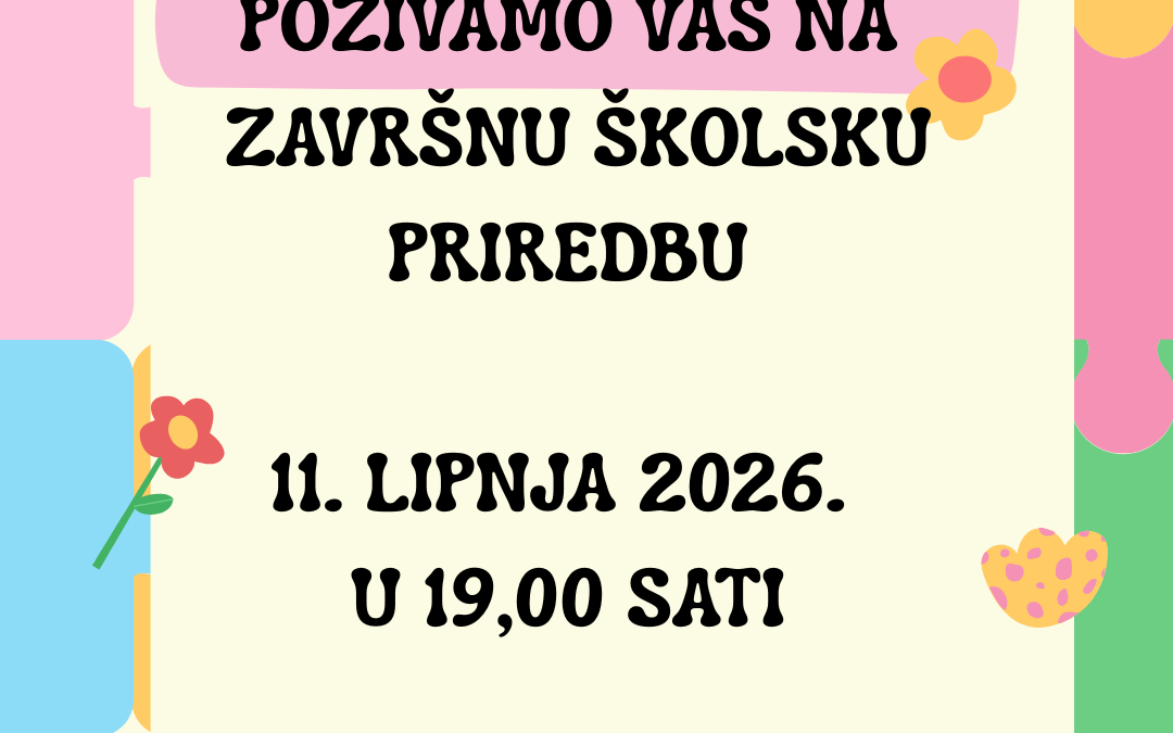 Završna školska priredba